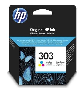 Cartucho de Tinta Original HP nº303/ Tricolor