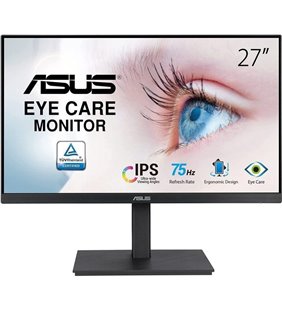 Monitor Asus VA27EQSB 27'/ Full HD/ Multimedia/ Regulable en altura/ Negro