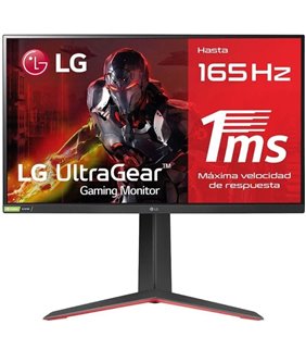 Monitor Gaming LG UltraGear 27GP850P-B 27'/ QHD/ 1ms/ 165Hz/ IPS/ Regulable en altura/ Negro