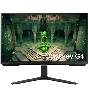 Monitor Gaming Samsung Odyssey G4 S27BG400EU 27'/ Full HD/ 1ms/ 240Hz/ IPS/ Regulable en altura/ Negro