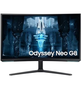 Monitor Gaming Curvo Samsung Odyssey Neo G8 S32BG850NP 32'/ 4K/ 1ms/ 240Hz/ VA/ Negro y Blanco