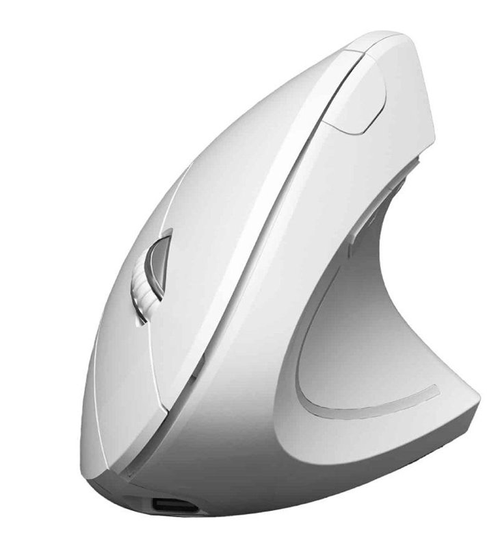 Ratón Ergonómico Inalámbrico por Bluetooth/ 2.4GHz Subblim Glide Vertical Ergo Dual Battery/ Batería Recargable/ Hasta 1600 DPI/