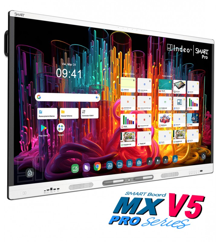 PANTALLA INTERACTIVA SMART Board MX286-V5 PRO SERIES 86" ANDROID 13