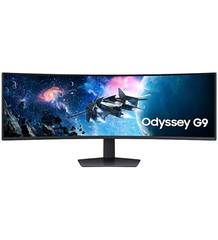 Monitor Gaming Ultrapanorámico Curvo Samsung Odyssey G9 OLED S49CG950EU 49'/ Dual QHD/ 1ms/ 240Hz/ VA/ Negro