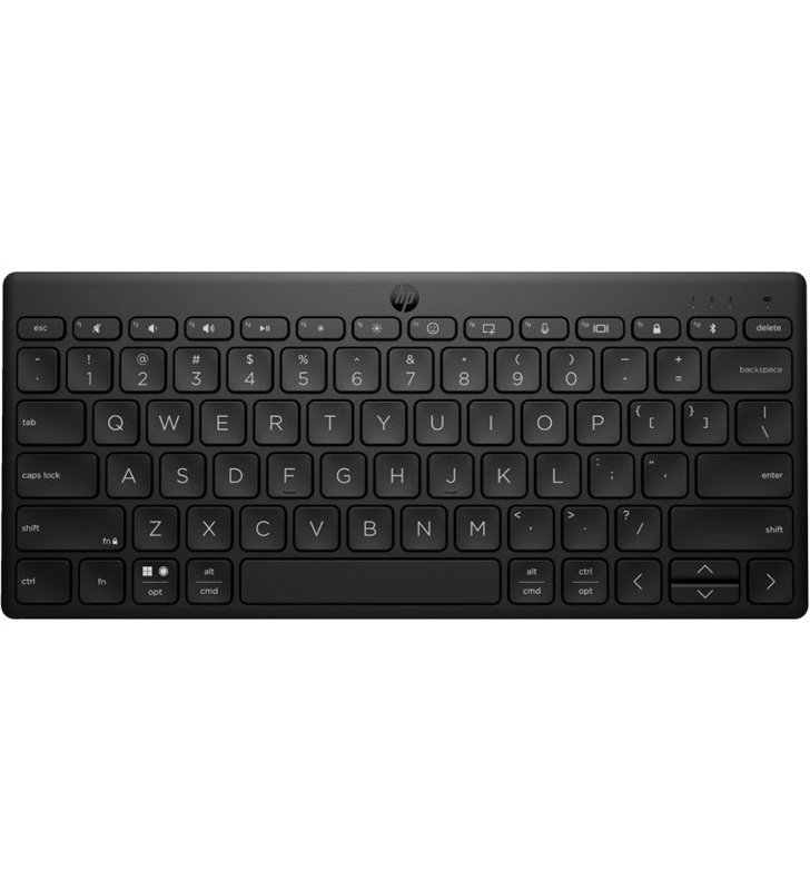 Teclado Compacto Inalámbrico por Bluetooth HP 355 Bluetooth/ Negro