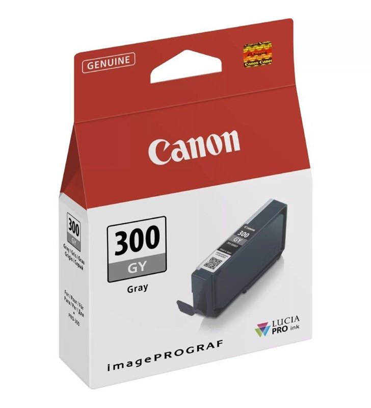 Cartucho de Tinta Original Canon PFI-300GY/ Gris