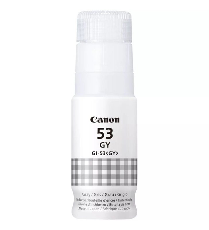 Botella de Tinta Original Canon GI-53/ Gris