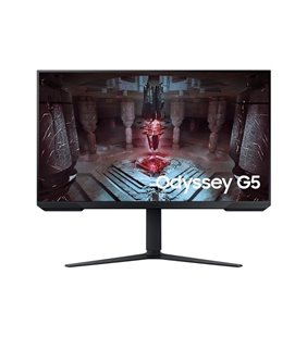 Monitor Gaming Samsung Odyssey G5 S27CG510EU 27'/ QHD/ 1ms/ 165Hz/ VA/ Regulable en altura/ Negro