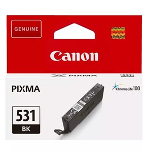 Cartucho de Tinta Original Canon CLI-531BK/ Negro