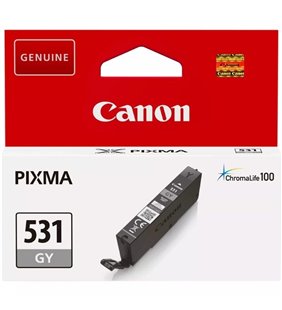 Cartucho de Tinta Original Canon CLI-531GY/ Gris