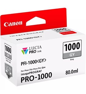 Cartucho de Tinta Original Canon PFI-1000GY/ Gris