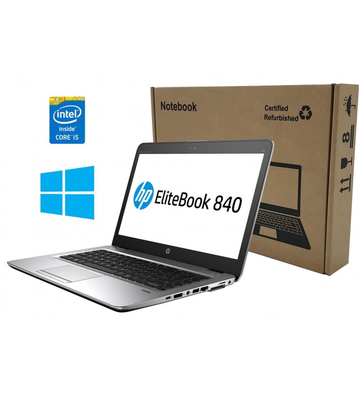 PORTATIL HP ELITEBOOK 840 G3 I5-6300u 8GB SSD 256GB 14" FULL HD WIN10 PRO OCASION TECLADO ESP