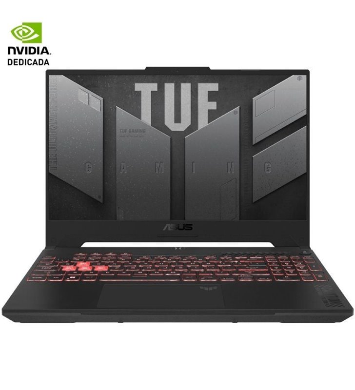 Portátil Gaming Asus TUF Gaming A15 TUF507NVR-LP047 Ryzen 7 7435HS/ 16GB/ 512GB SSD/ GeForce RTX 4060/ 15.6'/ Sin Sistema Operat