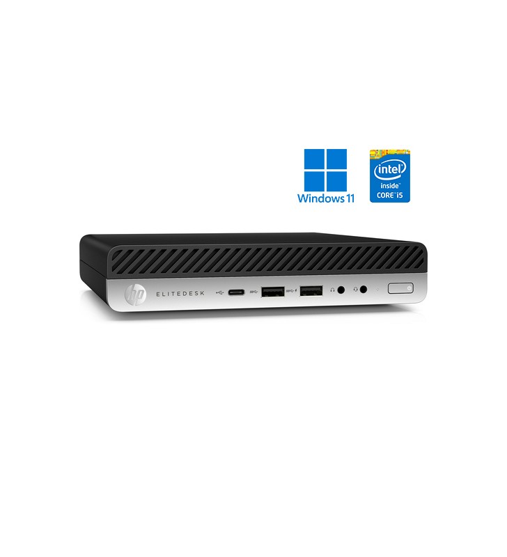 HP ELITEDESK 800 G5 MINI INTEL CORE I5-9500T 16GB SSD 256GB WIFI WIN 11 PROF. 64BIT EDUCACION OCASION