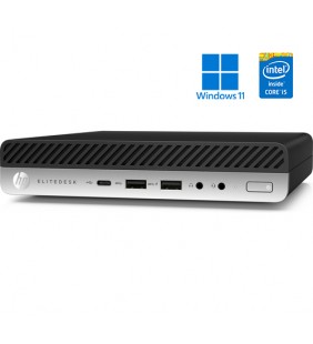 HP ELITEDESK 800 G5 MINI INTEL CORE I5-9500T 16GB SSD 256GB WIFI WIN 11 PROF. 64BIT OCASION