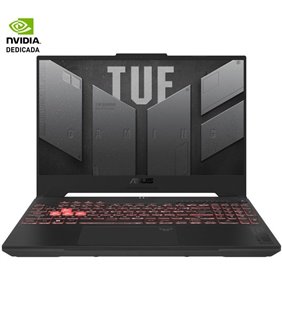 Portátil Gaming Asus TUF Gaming A15 TUF507NUR-LP110 Ryzen 7 7435HS/ 16GB/ 512GB SSD/ GeForce RTX 4050/ 15.6'/ Sin Sistema Operat