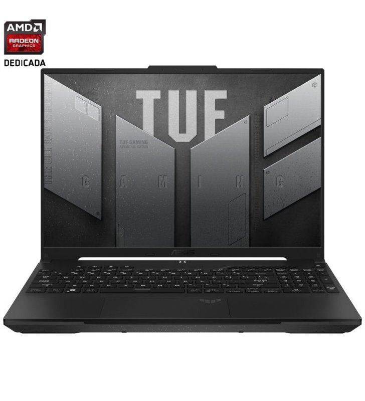 Portátil Gaming Asus TUF Gaming A16 Advantage Edition FA617NSR-RL059 Ryzen 7 7435HS/ 16GB/ 512GB SSD/ Radeon RX 7600S/ 16'/ Sin 