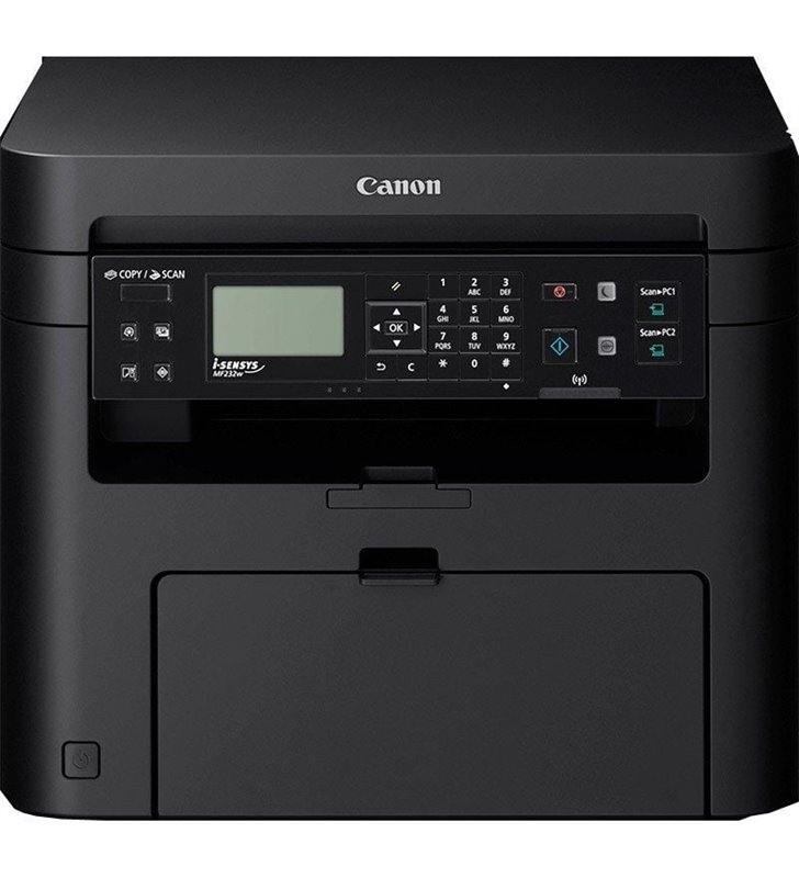 Multifunción Láser Monocromo Canon i-SENSYS MF237W WiFi/ Fax/ Negra