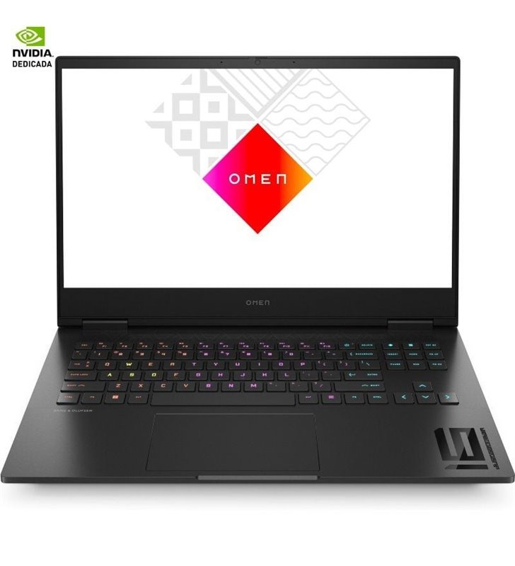 Portátil Gaming HP Omen 16-U0005NS Intel Core i7-13700HX/ 32GB/ 1TB SSD/ GeForce RTX 4070/ 16'/ Sin Sistema Operativo