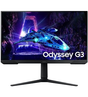 Monitor Gaming Samsung Odyssey G3 S27DG300EU/ 27'/ Full HD/ 1ms/ 180Hz/ VA/ Regulable en altura/ Negro