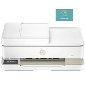 Multifunción HP Envy 6520e WiFi/ Fax Móvil/ Dúplex/ ADF/ Blanca Portobello