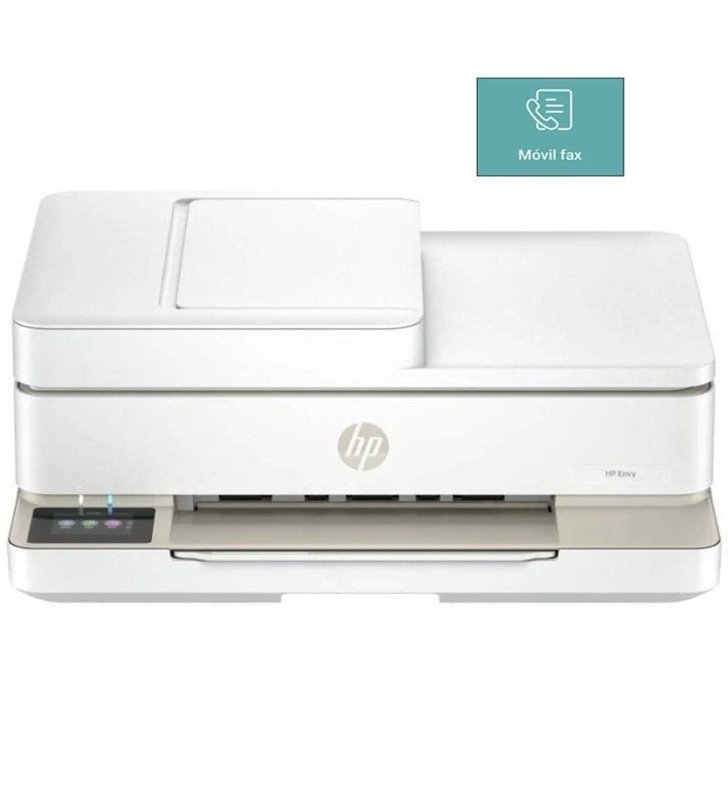 Multifunción HP Envy 6520e WiFi/ Fax Móvil/ Dúplex/ ADF/ Blanca Portobello