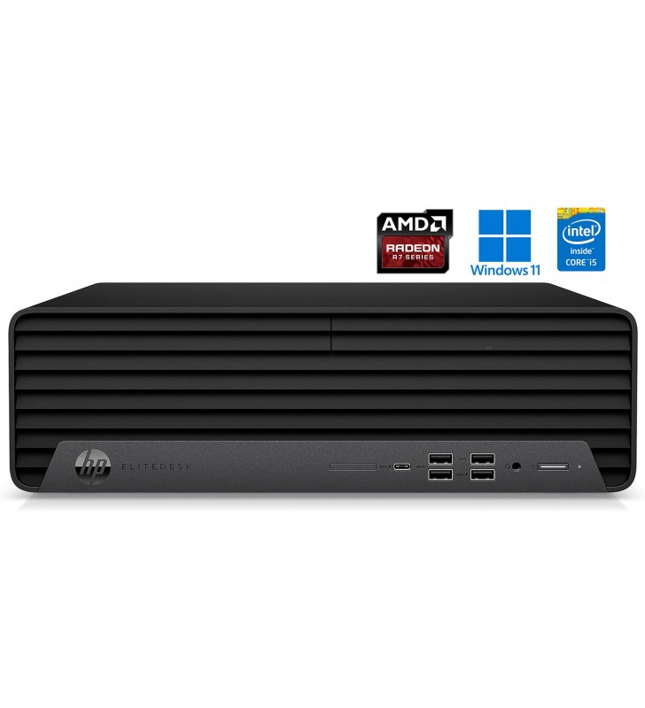 HP ELITEDESK 800 G6 INTEL CORE I5-10400F 16GB SSD 512GB AMD Radeon R5 340 2GB SFF WIN 11 PROF. 64BIT EDUCACION OCASION