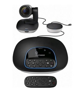 Sistema de  Videoconferencia Logitech Group/ Enfoque Automático/ Full HD