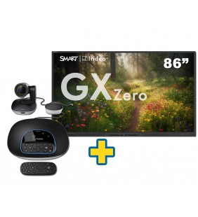 SMART Board V3-V3 ZERO 86" + CAMARA LOGITECH GROUP CON ENFOQUE AUTOMATICO