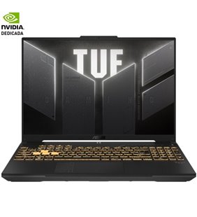 Portátil Gaming Asus TUF F16 TUF607VU-RL130 Intel Core i7-13620H/ 16GB/ 512 SSD/ GeForce RTX 4050/ 16'/ Sin Sistema Operativo