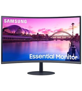 Monitor Curvo Samsung Essential Monitor S39C S27C390EAU/ 27'/ Full HD/ Multimedia/ Negro