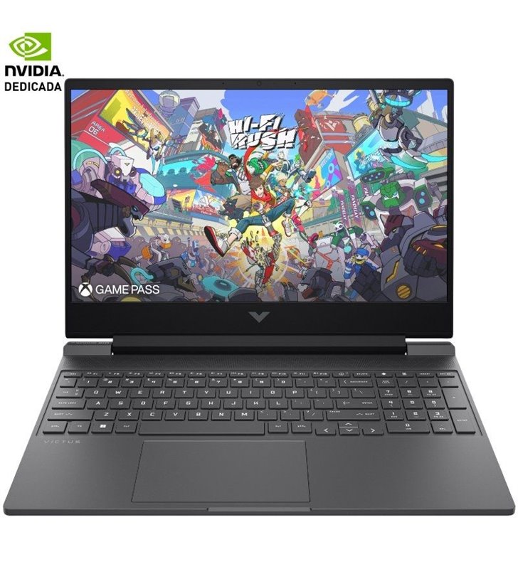Portátil Gaming HP Victus 15-FB3709NS Ryzen 7 8845HS/ 16GB/ 1TB SSD/ GeForce RTX 4050/ 15.6'/ Sin Sistema Operativo Portátil Gaming HP Victus 15-FB3709NS Ryzen 7 8845HS/ 16GB/ 1TB SSD/ GeForce RTX 4050/ 15.6'/ Sin Sistema Operativo