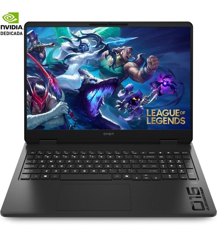 Portátil Gaming HP Omen 16-AP0020NS Ryzen AI 7-350/ 32GB/ 1TB SSD/ GeForce RTX 5060/ 16'/ Sin Sistema Operativo