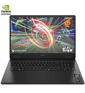 Portátil Gaming HP Omen 17-DB0007NS Ryzen 9 8945HS/ 32GB/ 1TB SSD/ GeForce RTX 4060/ 17.3'/ Sin Sistema Operativo
