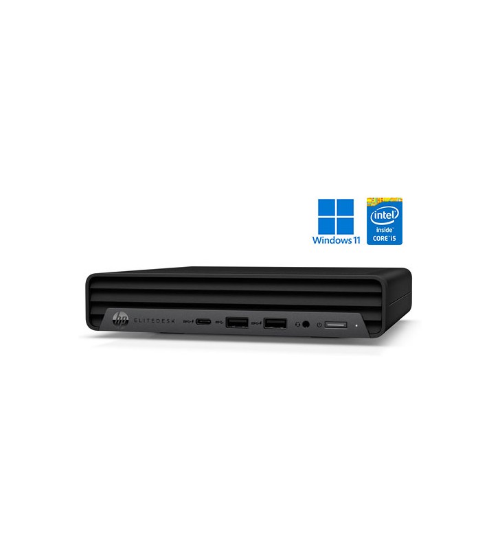 HP ELITEDESK 800 G6 INTEL CORE i5-10500T DDR4 16GB 256GB SSD WINDOWS 11 PRO 64 BITS WIFI Mini Desktop OCASION