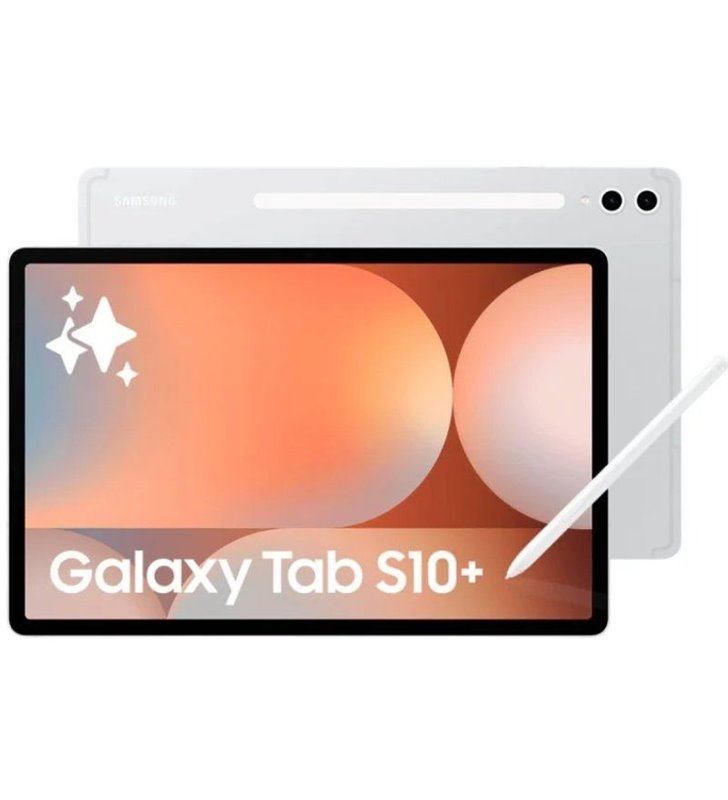 Tablet Samsung Galaxy Tab S10+ 12.4'/ 12GB/ 512GB/ Octacore/ 5G/ Plata