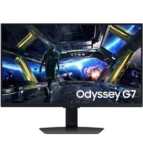 Smart Monitor Gaming Samsung Odyssey G7 G70D S27DG702EU 27'/ 4K/ 1ms/ 144Hz/ IPS/ Multimedia/ Regulable en altura/ Smart TV/ Neg