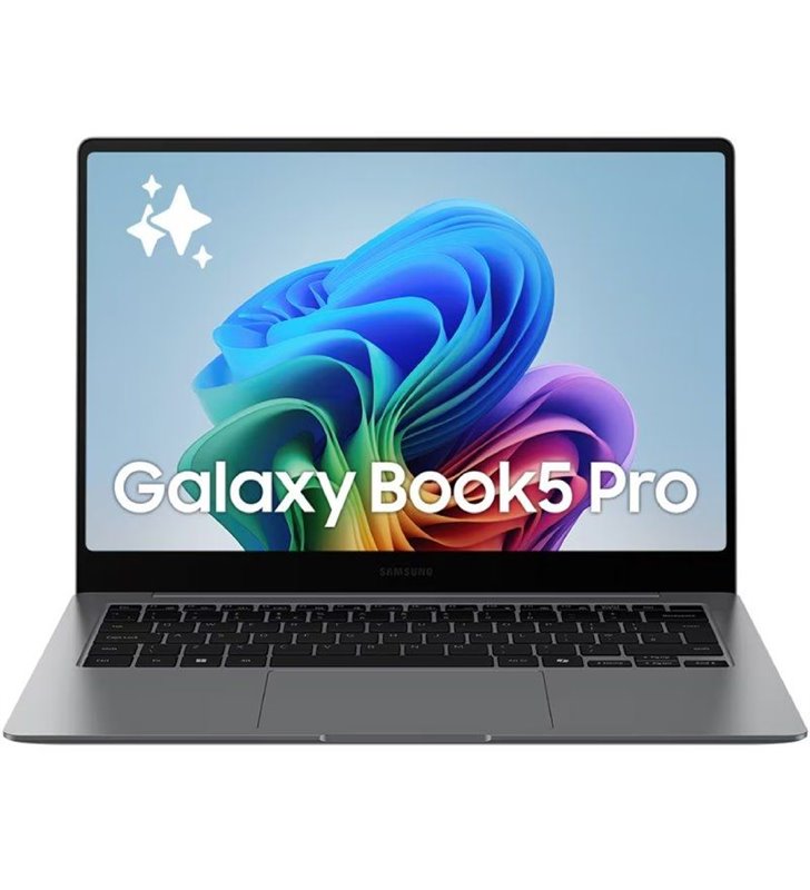 Portátil Samsung Galaxy Book5 Pro Intel Core Ultra 7-256V/ 16GB/ 512GB SSD/ 14' Tactil/ Win11 Pro Portátil Samsung Galaxy Book5 Pro Intel Core Ultra 7-256V/ 16GB/ 512GB SSD/ 14' Tactil/ Win11 Pro