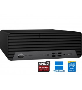 HP PRODESK 600 G6 INTEL CORE I5-10400F 16GB SSD 480GB GPU R5 430 2GB SFF WIN 11 PROF. 64BIT EDUCACION OCASION