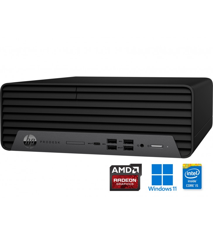 HP PRODESK 600 G6 INTEL CORE I5-10400F 16GB SSD 480GB GPU R5 430 2GB SFF WIN 11 PROF. 64BIT OCASION