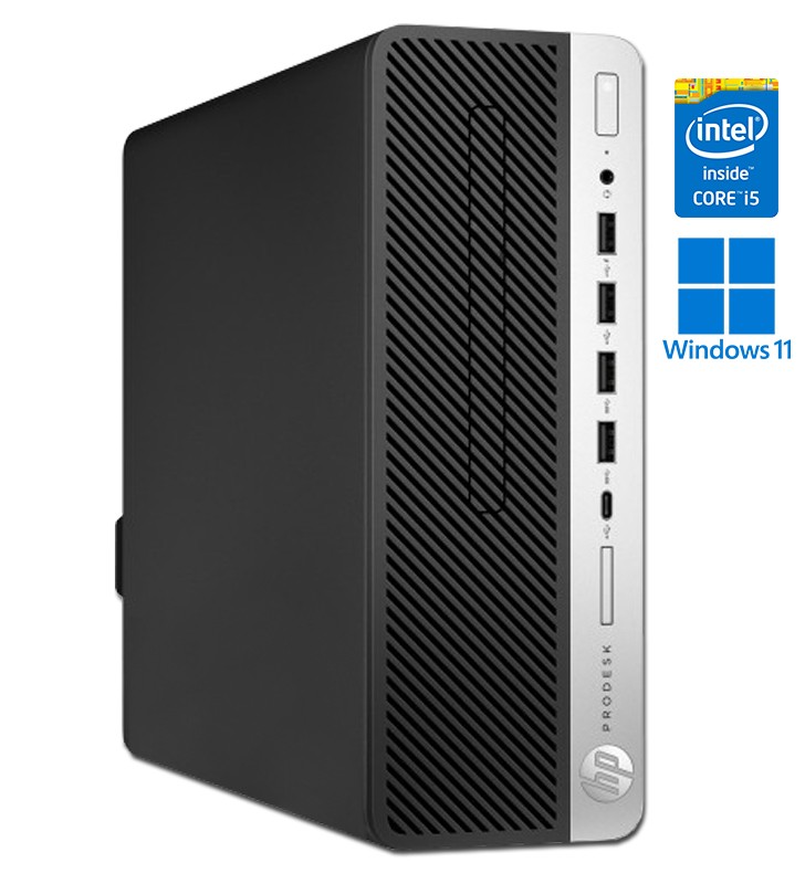 HP PRODESK 600 G5 INTEL CORE I5-9400 16GB SSD 480GB SFF WIN 11 PROF. 64BIT EDUCACION OCASION
