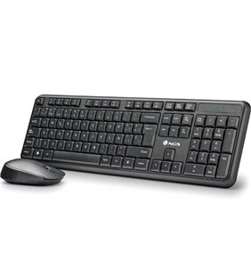 Teclado y Ratón Inalámbricos NGS Harmony Kit