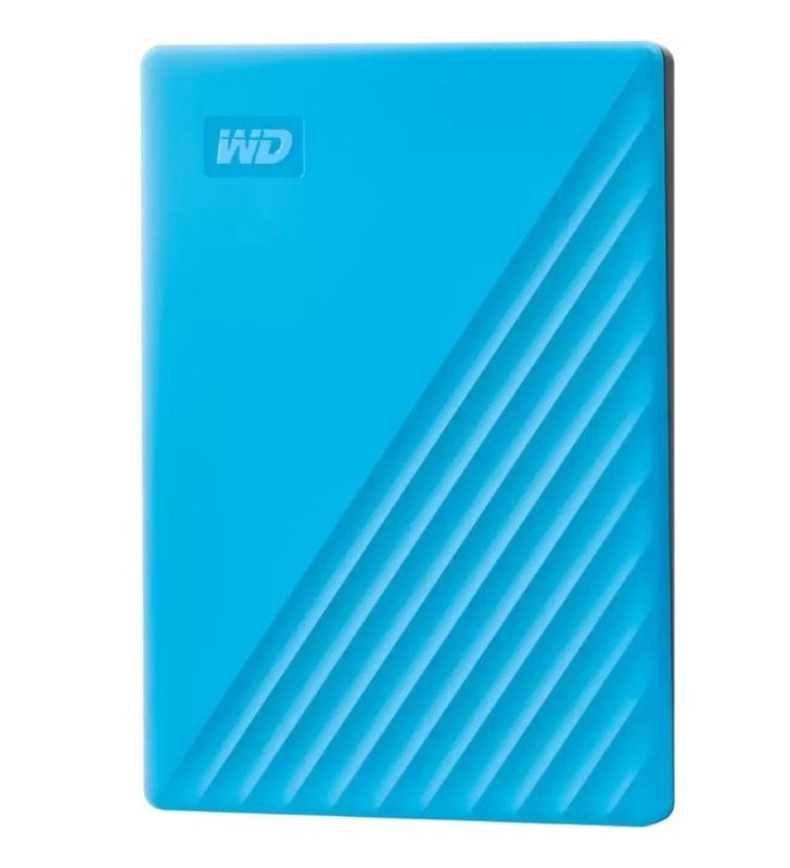 Disco Externo Western Digital My Passport 4TB/ 2.5'/ USB 3.2/ Azul