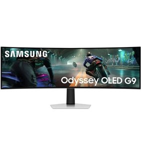 Monitor Ultraparonamico Curvo Gaming Samsung Odyssey OLED G9 G91SD S49DG910SU 49'/ Dual QHD/ Multimedia/ 0.03ms/ 144Hz/ OLED/ Re