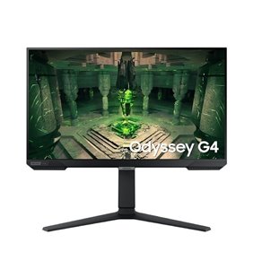 Monitor Gaming Samsung Odyssey G4 S25BG400EU/ 25'/ Full HD/ 1ms/ 240Hz/ IPS/ Regulable en altura/ Negro