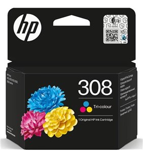 Cartucho de Tinta Original HP nº308/ Tricolor