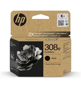 Cartucho de Tinta Original HP nº308e EvoMore/ Negro