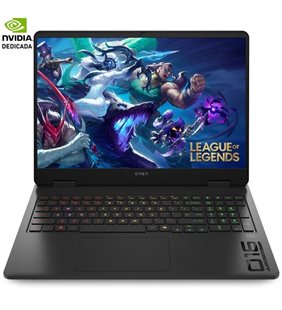 Portátil Gaming HP Omen 16-AN0012NS Intel Core Ultra 7-255H/ 32GB/ 1TB SSD/ GeForce RTX 5070/ 16'/ Sin Sistema Operativo