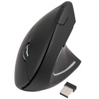 Ratón Vertical Inalámbrico TooQ TQMWG-1104-B/ Hasta 3200 DPI
