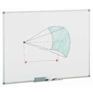 Pizarra melanina blanca 45x60